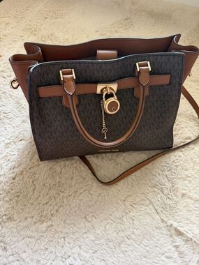 Michael Kors Brown Signature Tote Bag